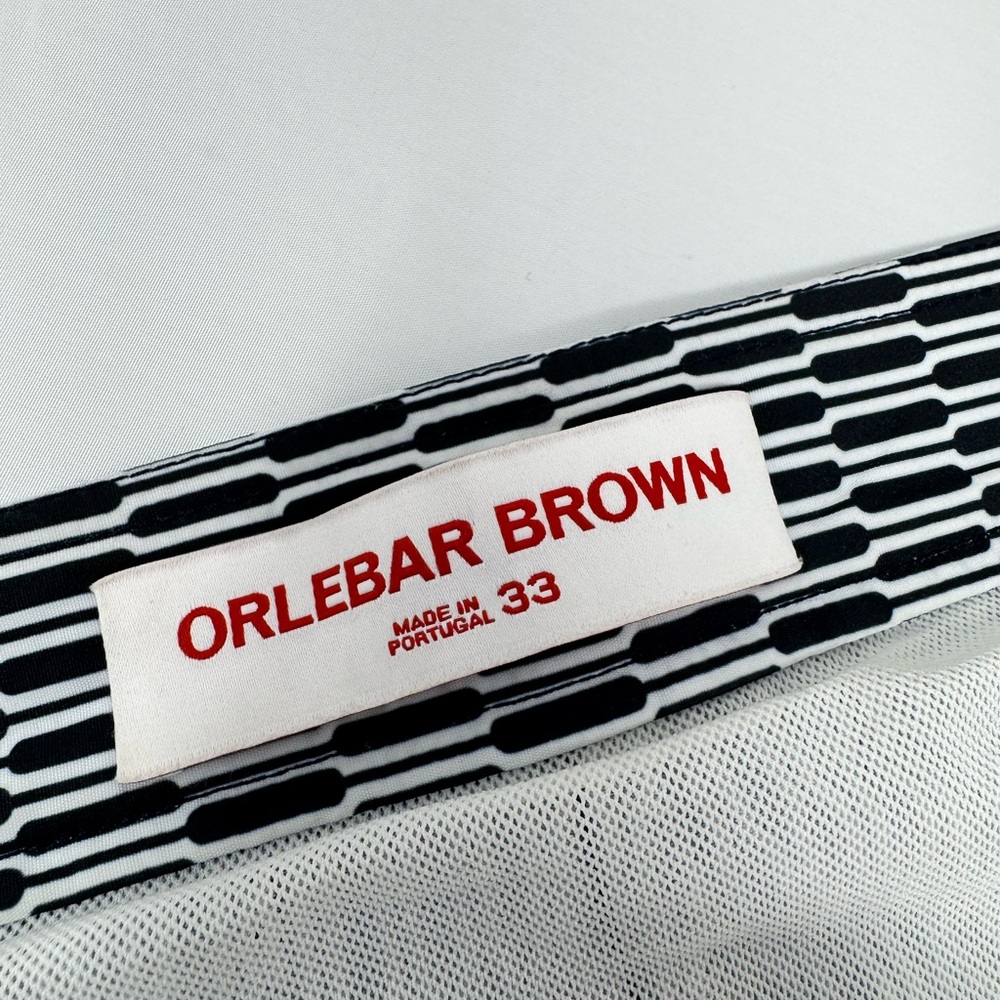 ORLEBAR BROWN Bulldog Straight-Leg Mid-Length Printed Swim Shorts 33 - Picture 5 of 9